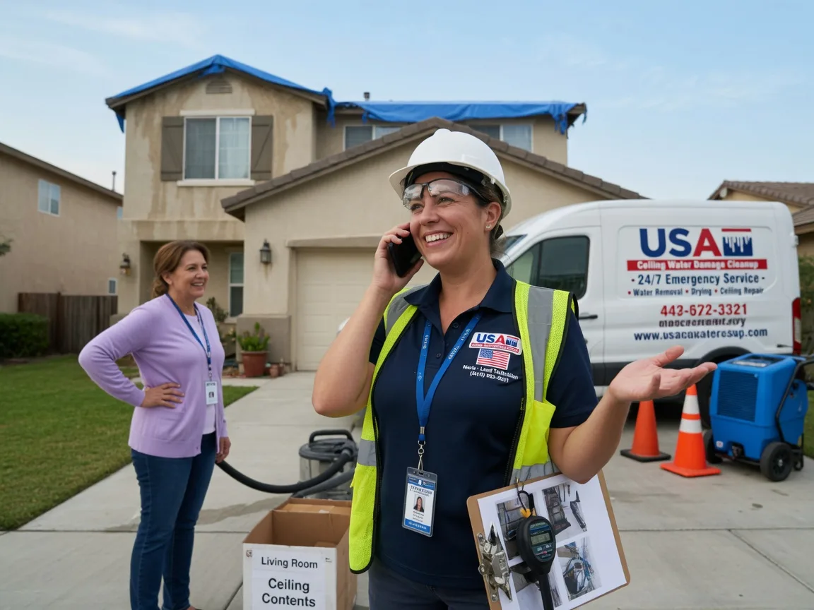 Ceiling Water Damage Restoration Hudson, IN FAQs